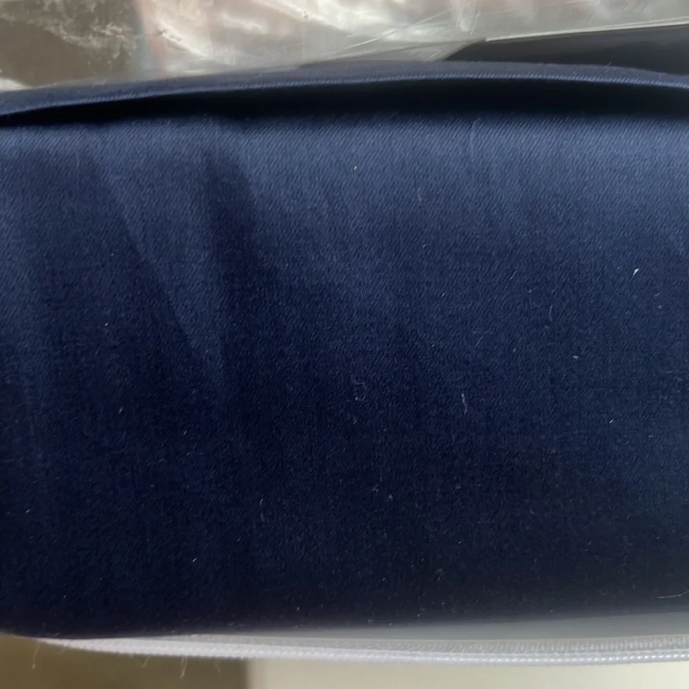800 Thread Count Egyptian Quality 100% Cotton Sheets, Navy Blue California King